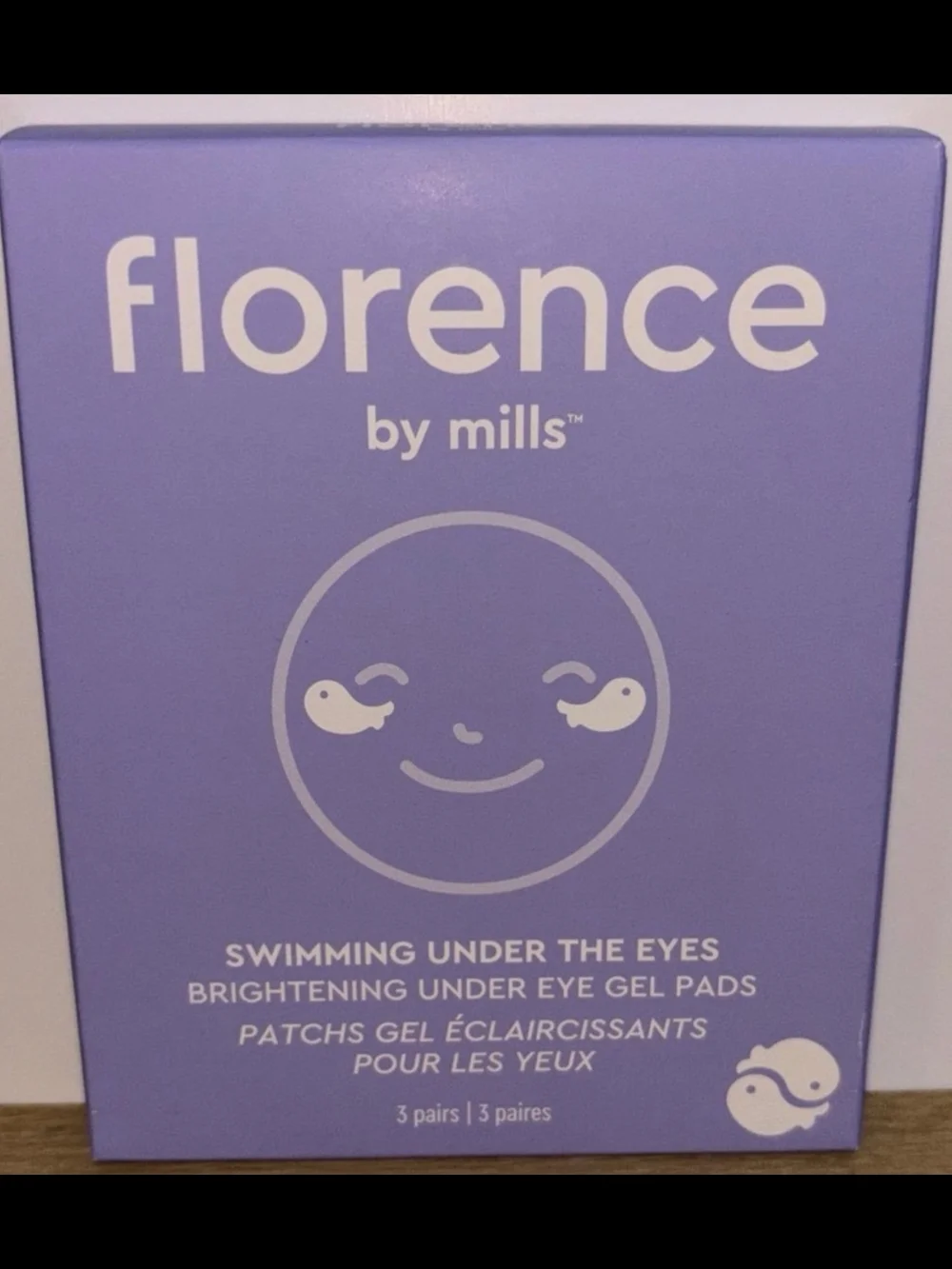 Florence By Mills Swimming Under The Eyes Brightening Under Eye Gel Pads NIB